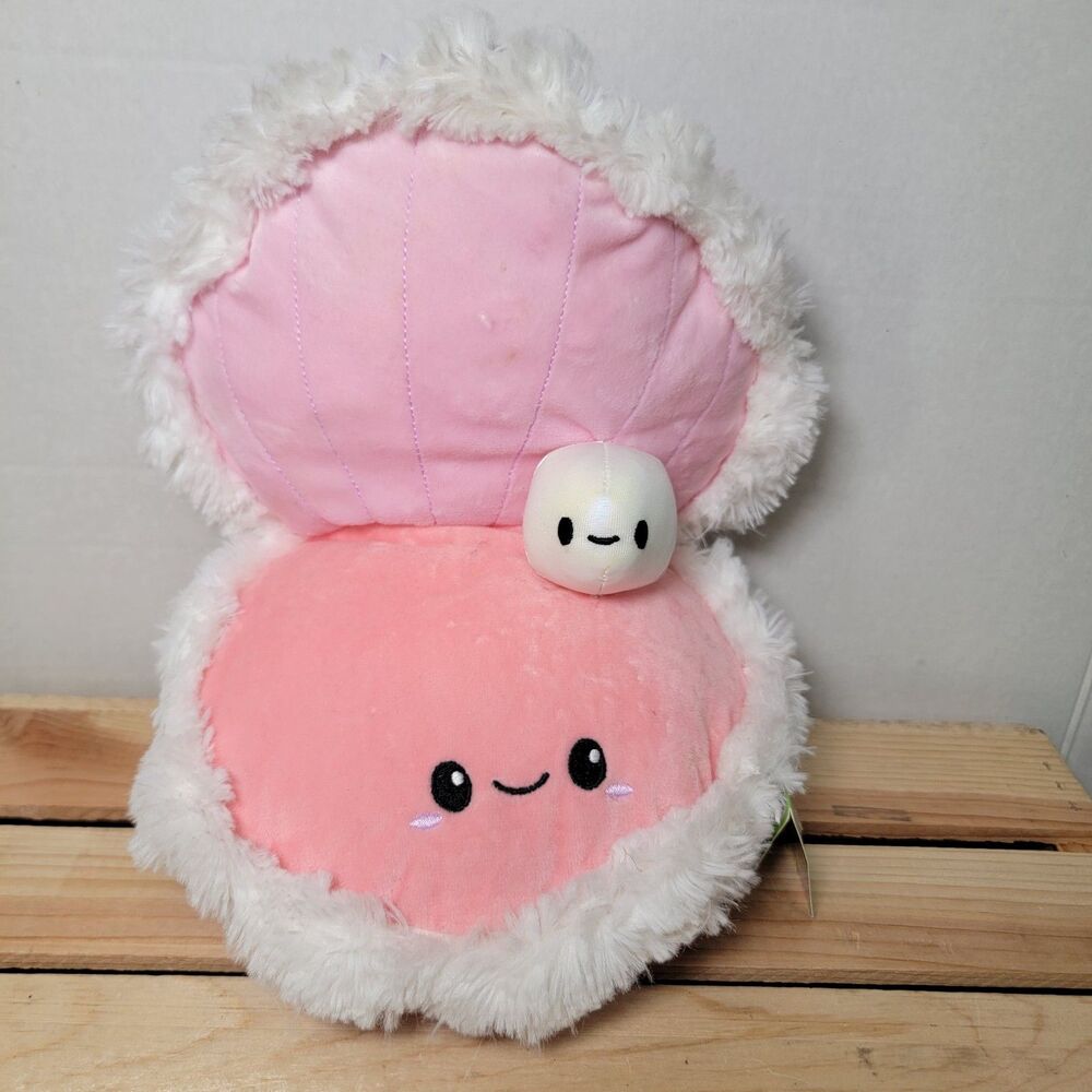 10" Squishable Mini Oyster Plush - w/ Tags